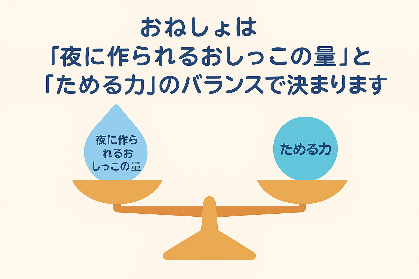夜尿はなぜ起こる？